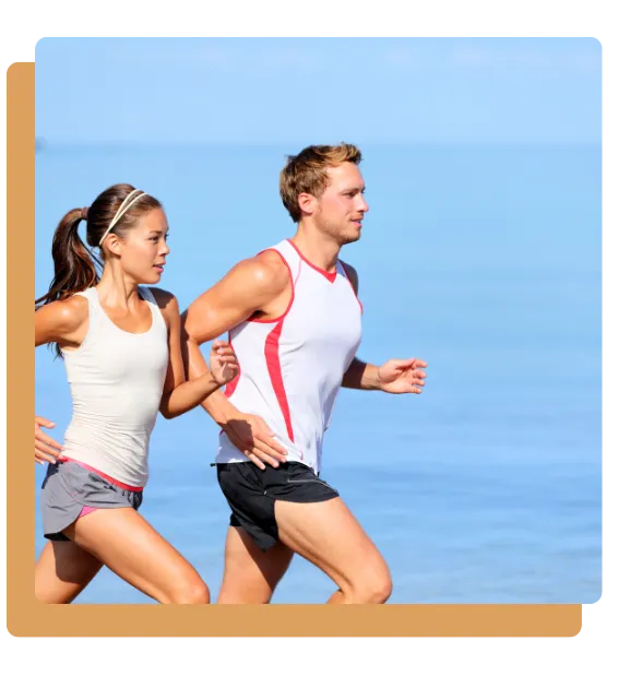 couple running